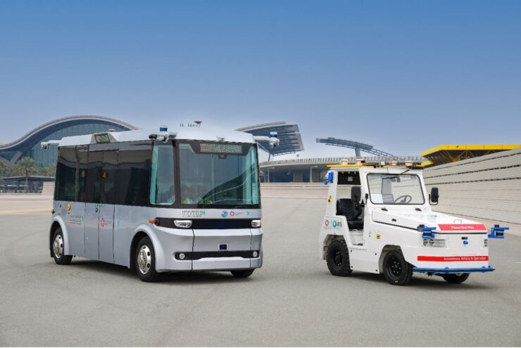 Hamad International Airport Pioneers Autonomous Mobility with Staff Bus Trial