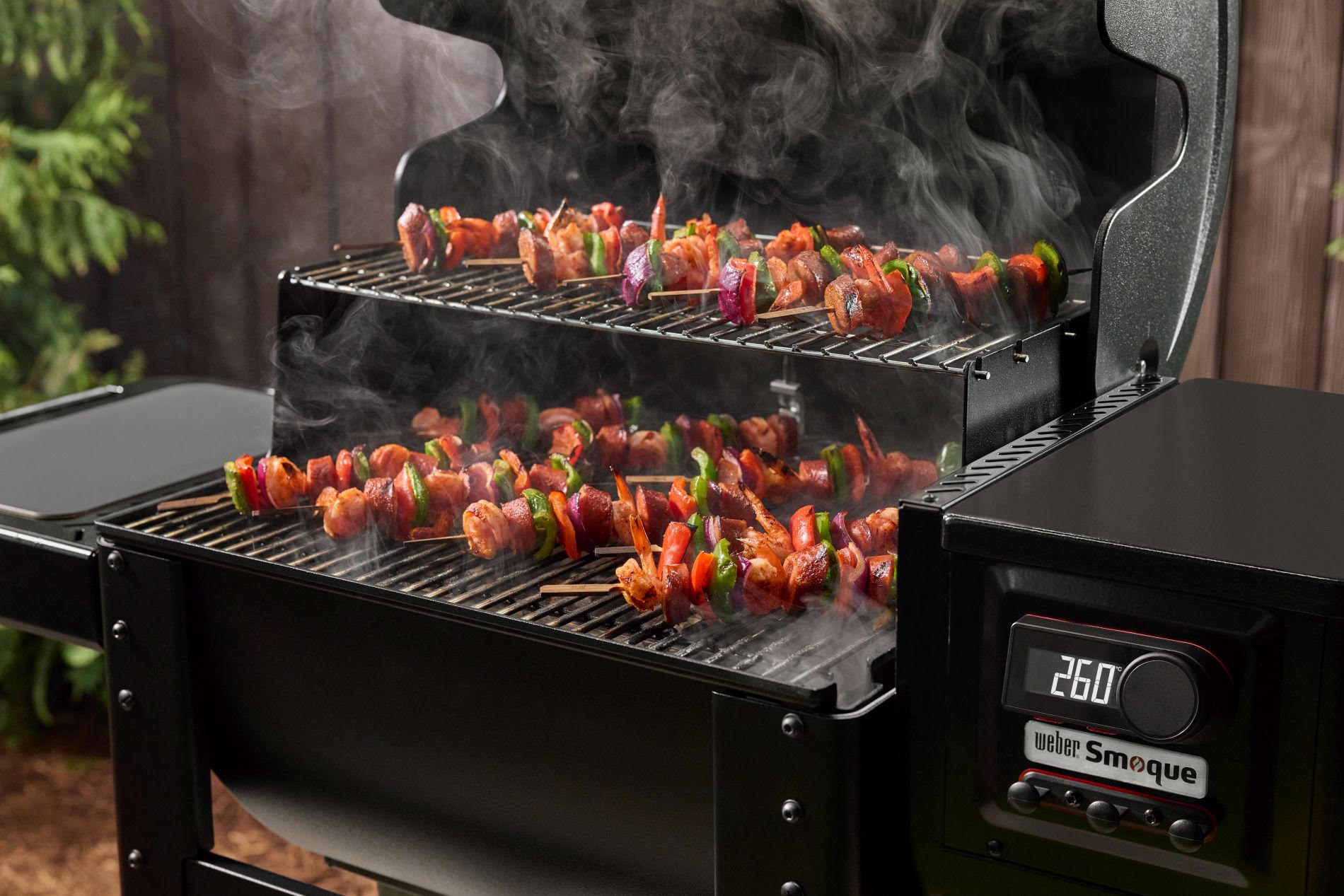 Weber Introduces Next-Generation Pellet Grills: SMOQUE® and SEARWOOD®