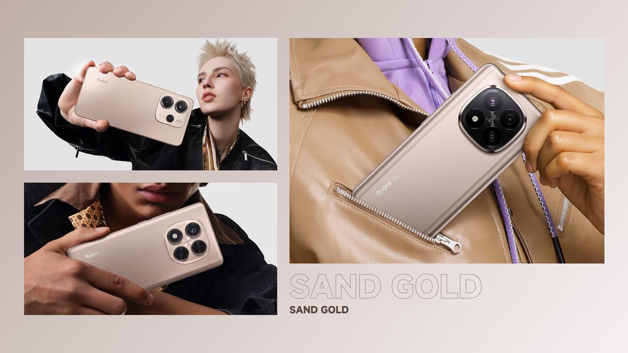 Redmi Note 14 Series Glows in Sophisticated Sand Gold: Elegance You Can Feel
