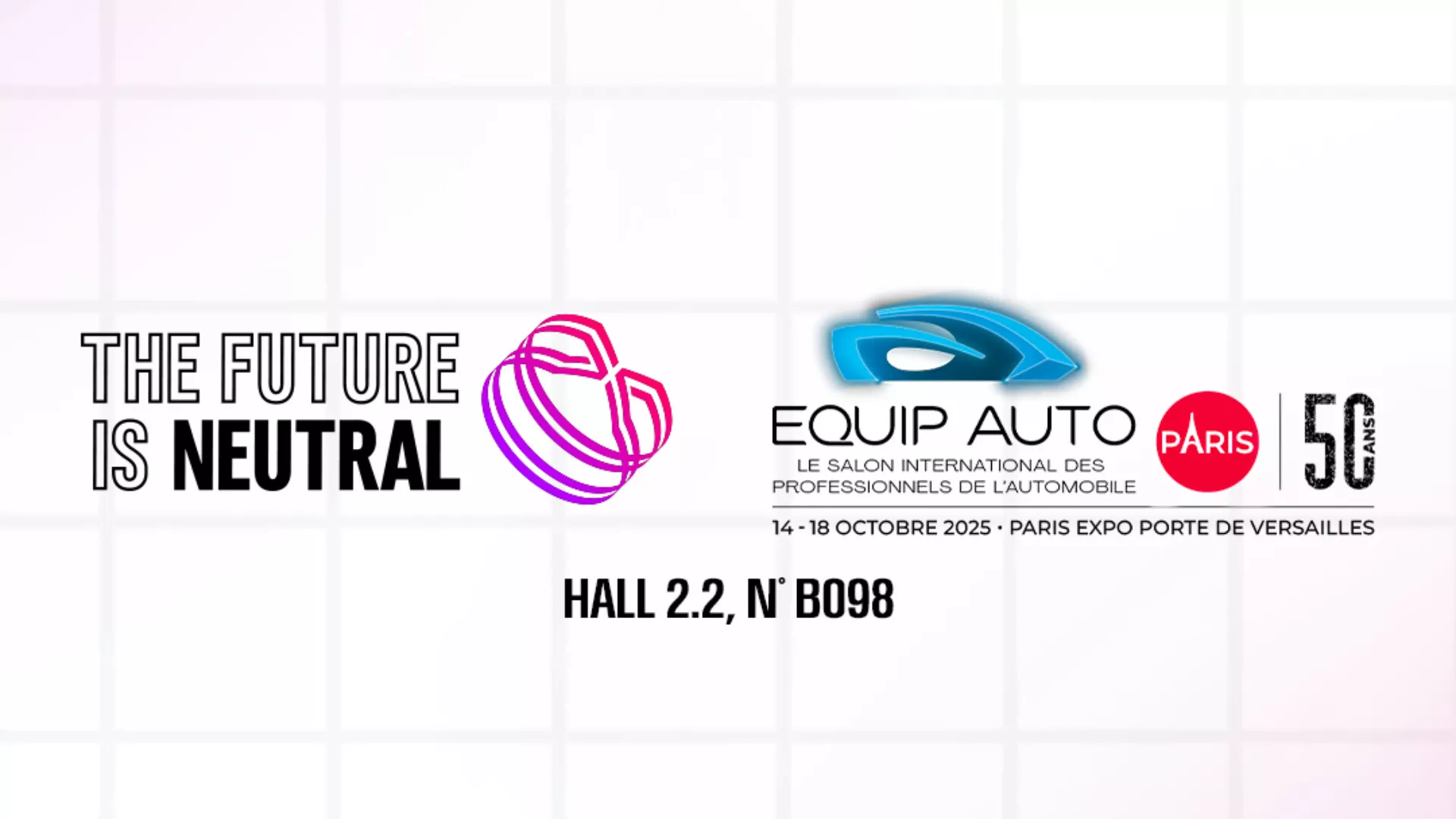 The Future is NEUTRAL Wins Innovation Award at EQUIP AUTO 2025 for Circular Economy Leadership