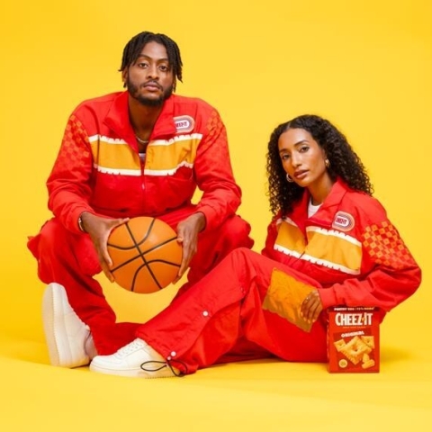 Cheez-It® Debuts Cheez-Fitz: The Snack-Inspired Fashion Must-Have for Basketball Fans