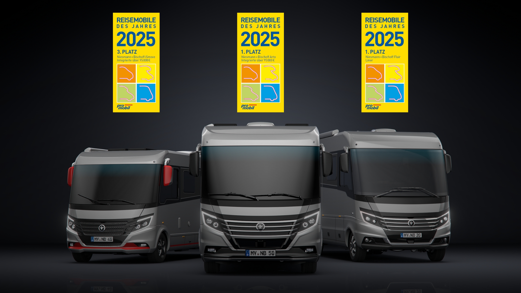 Niesmann+Bischoff Celebrates Major Wins at promobil Readers' Choice Awards 2025