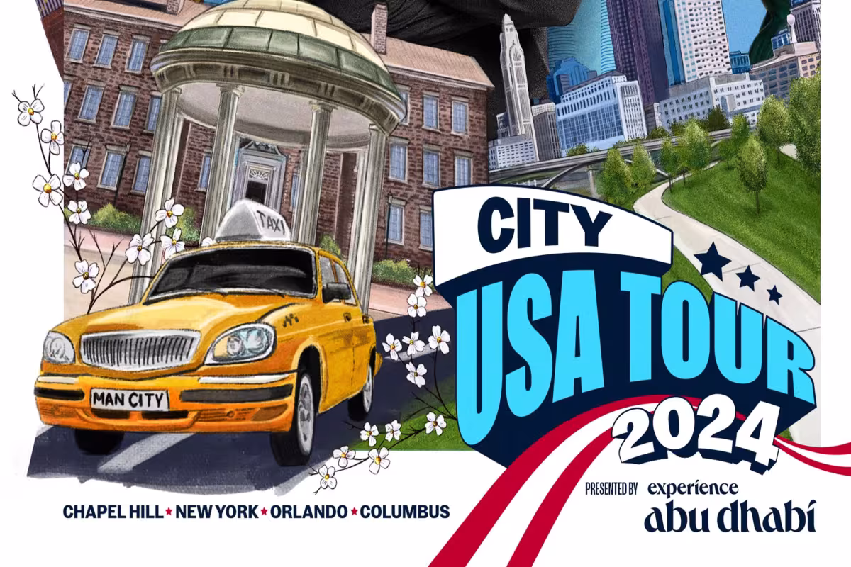 NEXEN TIRE Fuels Manchester City Football Club's City USA Tour 2024