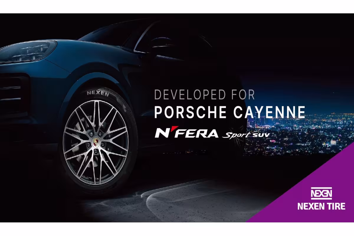 NEXEN TIRE Continues OE Tire Supply for Porsche with N'FERA SPORT SUV on New Cayenne