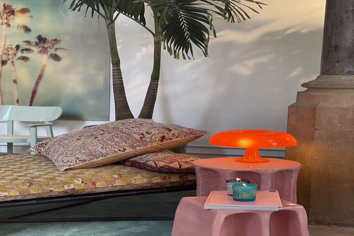 Artemide's Iconic Nessino Lamp Brightens Up Winter with New Vibrant Colors