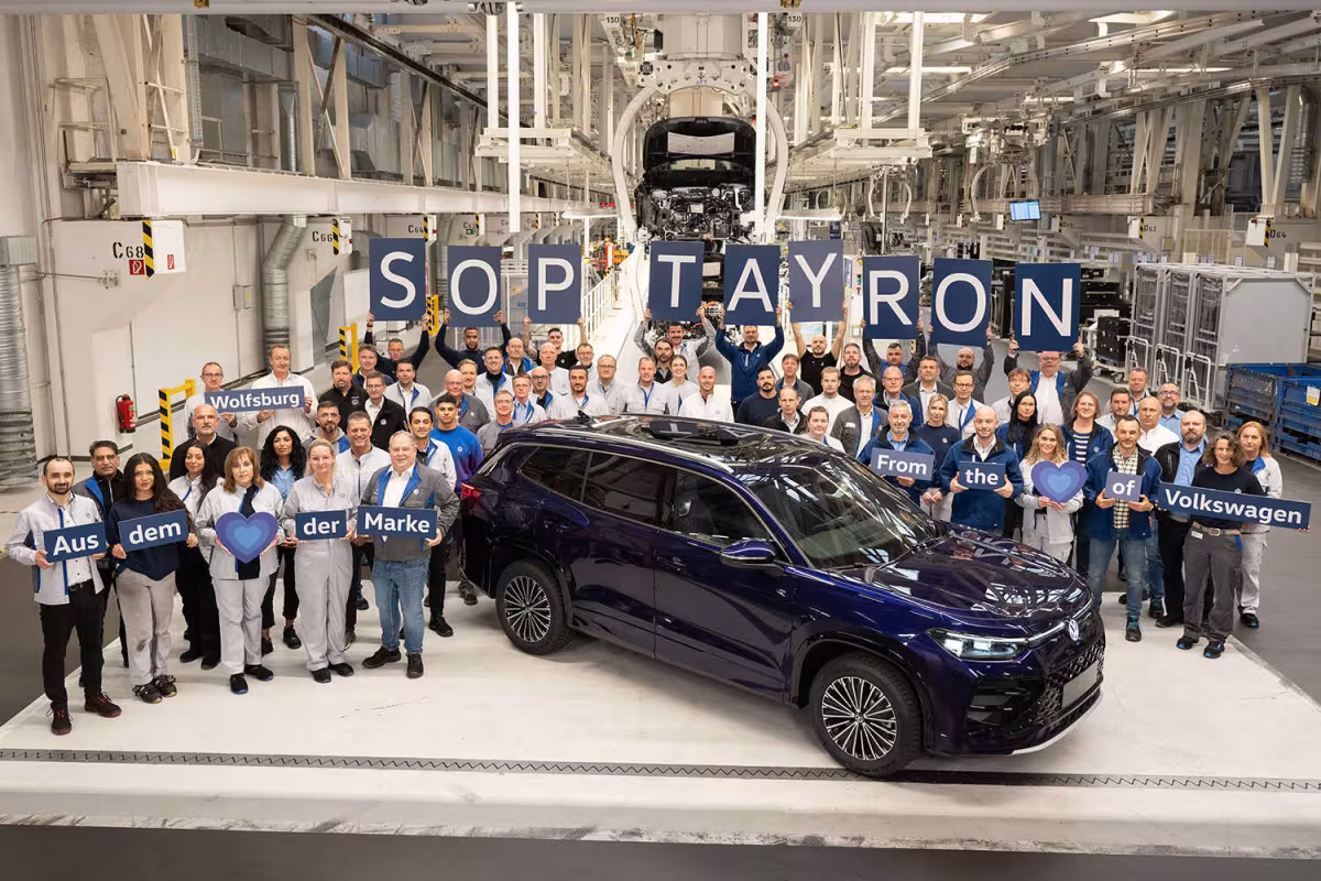 Volkswagen Tayron Starts Production in Wolfsburg: A New SUV Rolls Off the Line