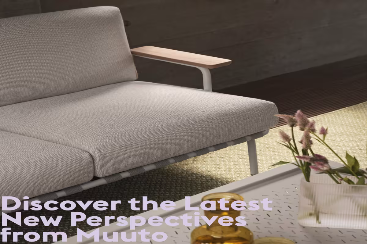 Muuto Introduces the Settle Outdoor Series: Blurring the Lines Between Indoors and Out