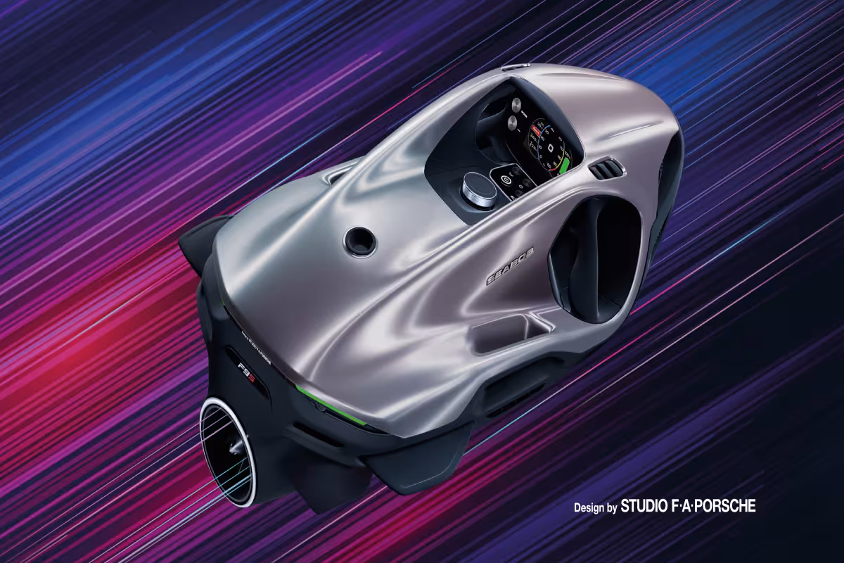 CAYAGO Unveils the SEABOB F9: A Porsche-Designed Luxury Water Toy