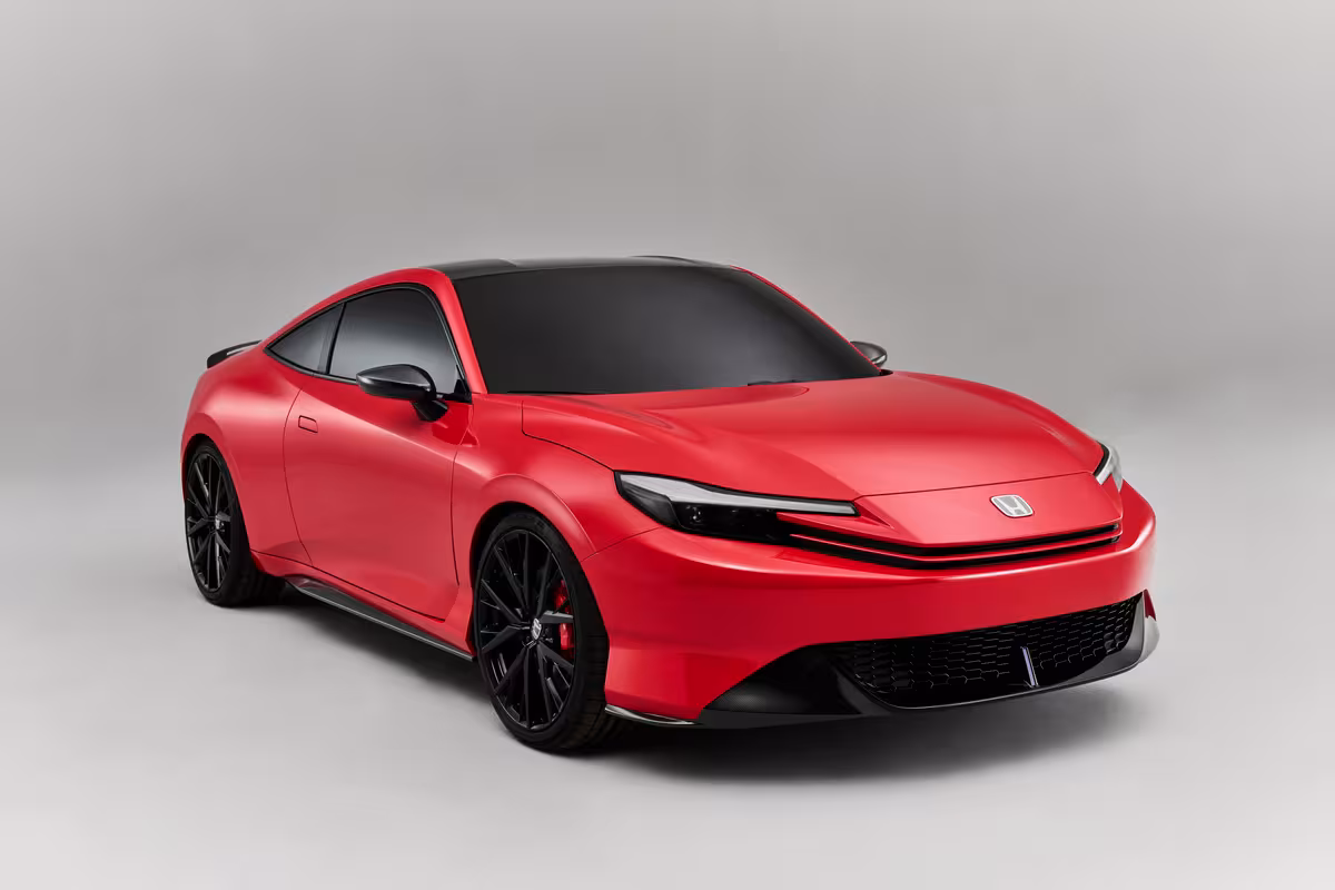 Honda Revives the Prelude Nameplate with a Hybrid-Electric Sports Coupe