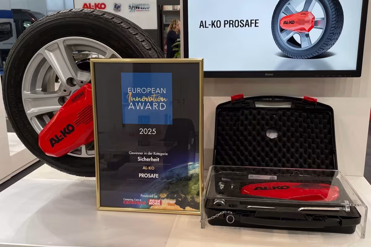 AL-KO Wins European Innovation Award for Caravan Wheel Clamp