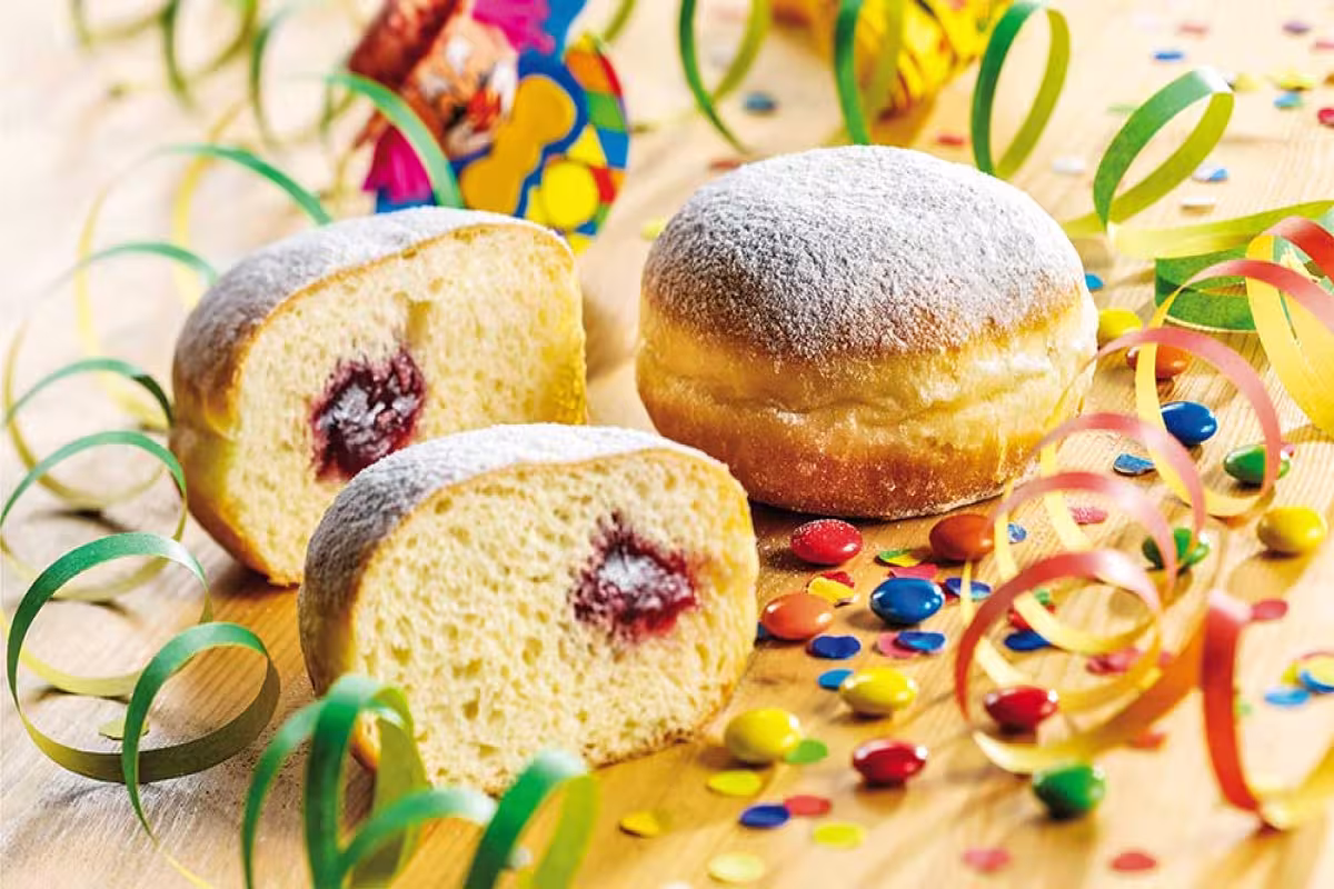 Fluffy, Fruity, Fantastic - Our Berliners at Carnival!