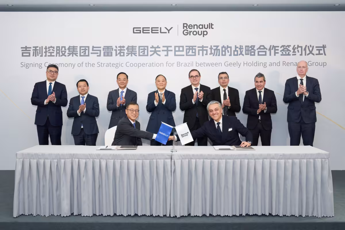 Renault Group and Geely Holding Group Announce Strategic Cooperation in Brazil for Zero and Low Emission Vehicles