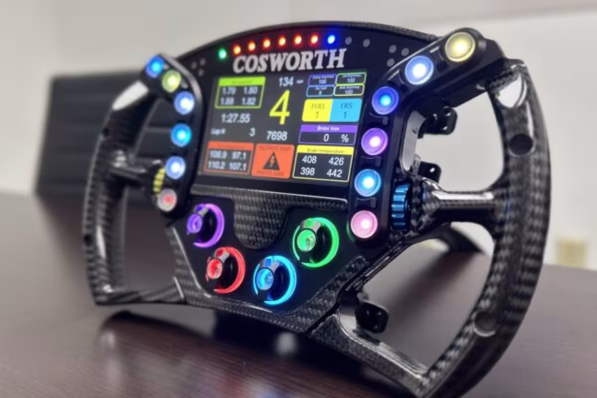 Crafting the Future of Racing: Cosworth Unveils Revolutionary Steering Wheel at IndyCar Season Opener
