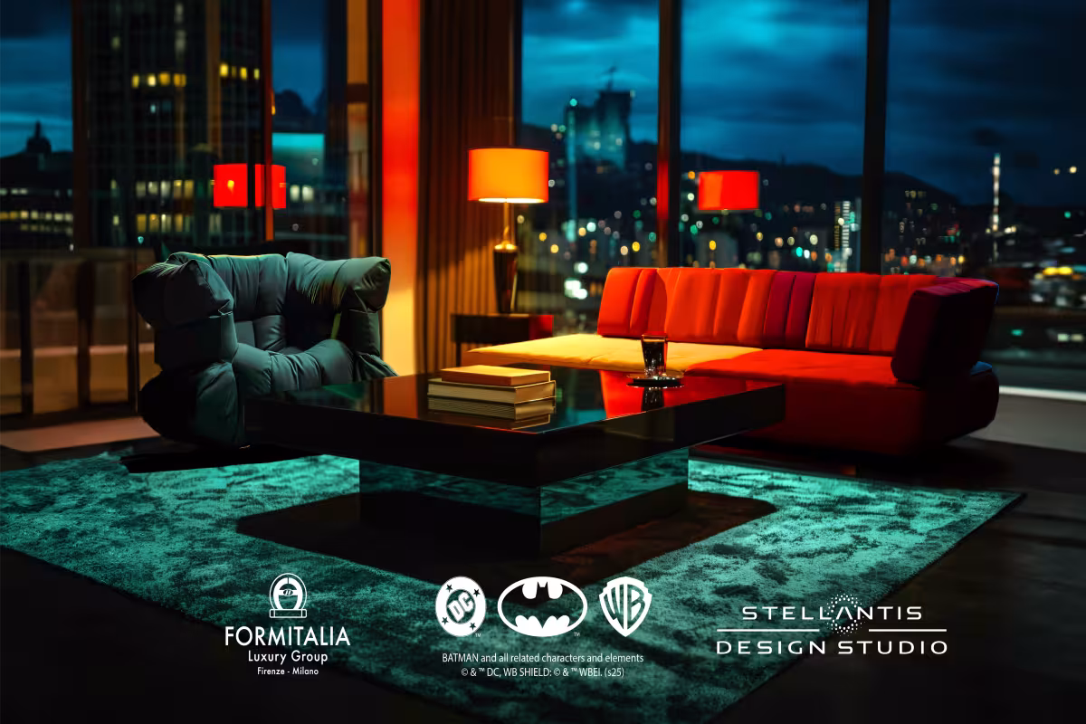 Stellantis Design Studio and Formitalia Unveil Bold Joker-Inspired Furniture Collection at Salone del Mobile 2025