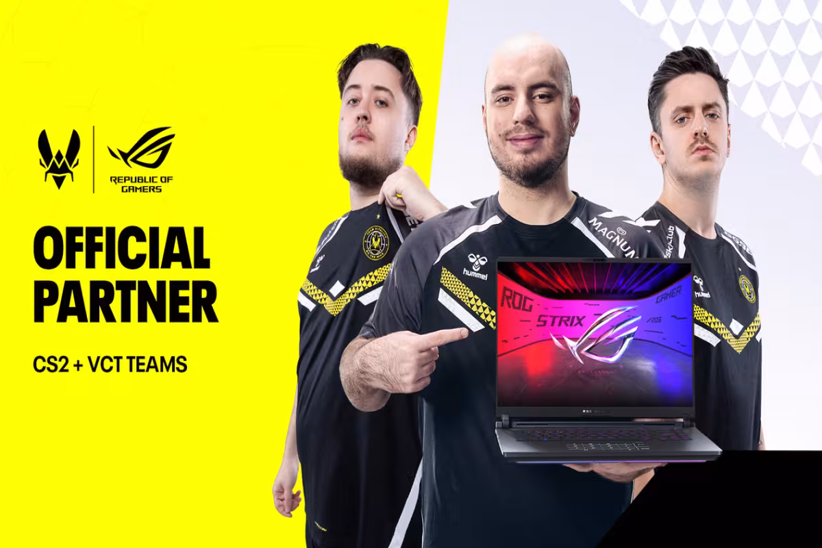 ROG and Team Vitality Expand Partnership to Equip Esports Teams with Cutting-Edge Hardware