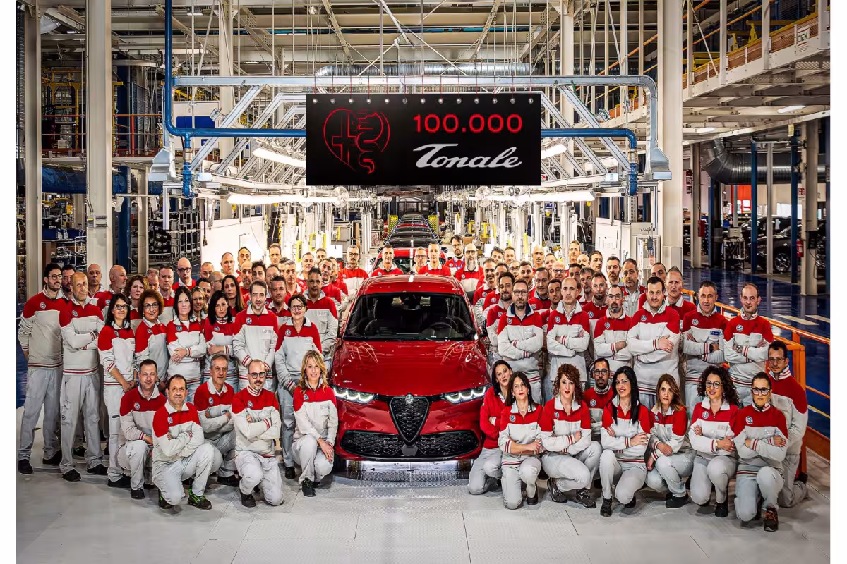 100,000th Alfa Romeo Tonale Rolls Off the Line, Cementing Its Status as a Global Icon