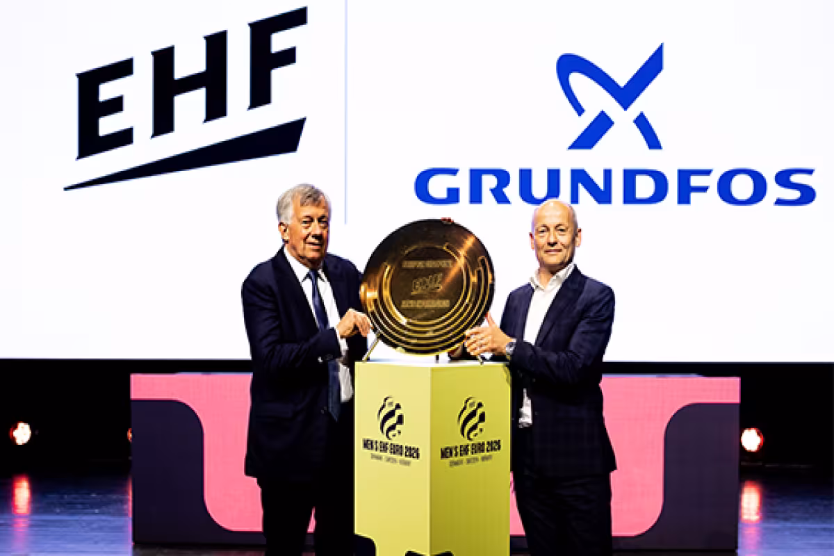 Grundfos Renews EHF EURO Sponsorship Through 2030, Strengthening Sustainability in Sport