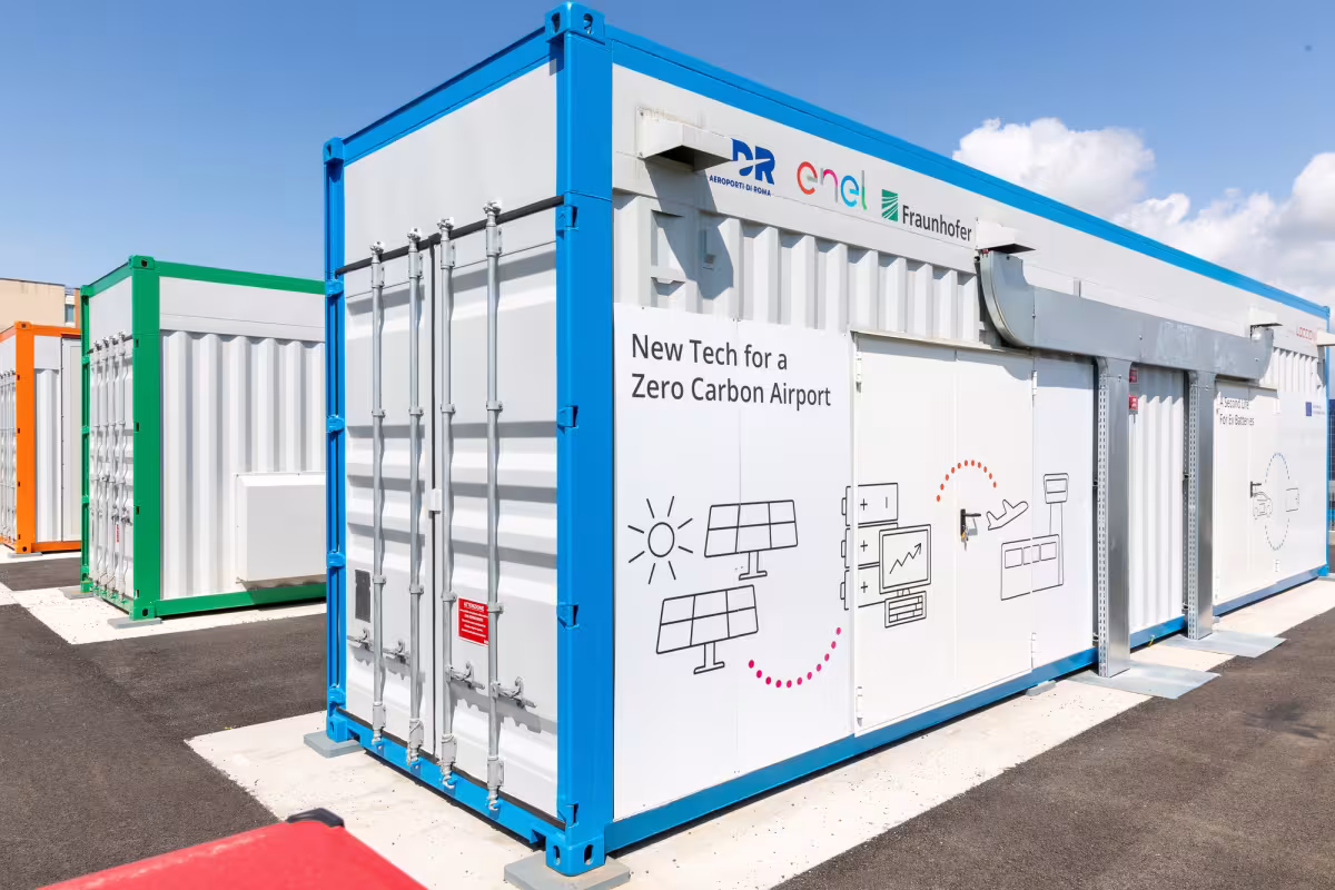 Stellantis Powers Greener Air Travel with Second-Life Batteries at Rome Fiumicino Airport