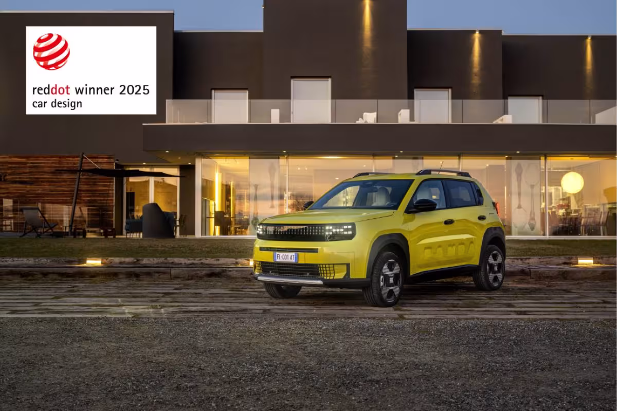 Fiat Grande Panda Wins 2025 Red Dot Award for Product Design