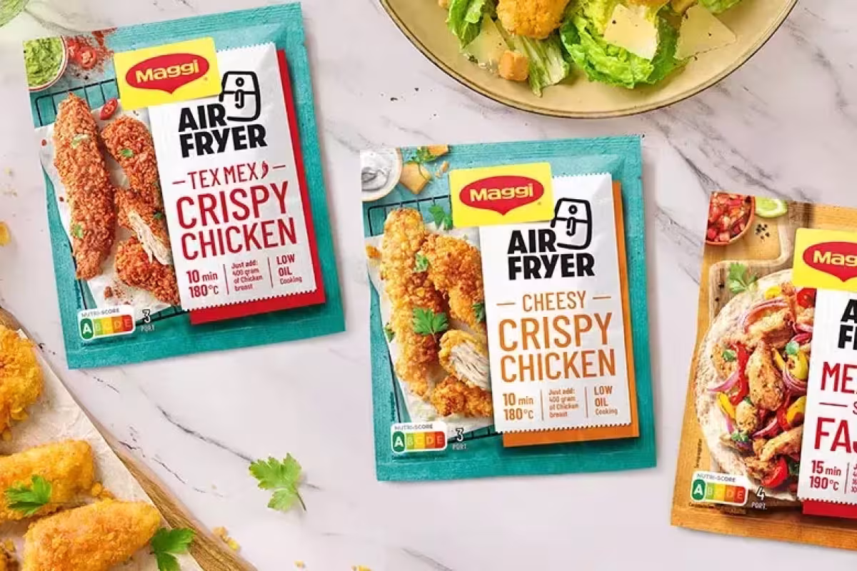 Maggi Brings Flavorful Air Fryer Meals to European Kitchens