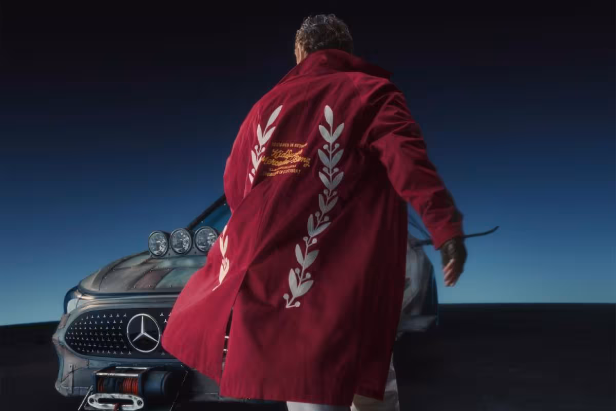 KidSuper Turns the Mercedes-Benz CLA into a Superhero Icon at Paris Fashion Week