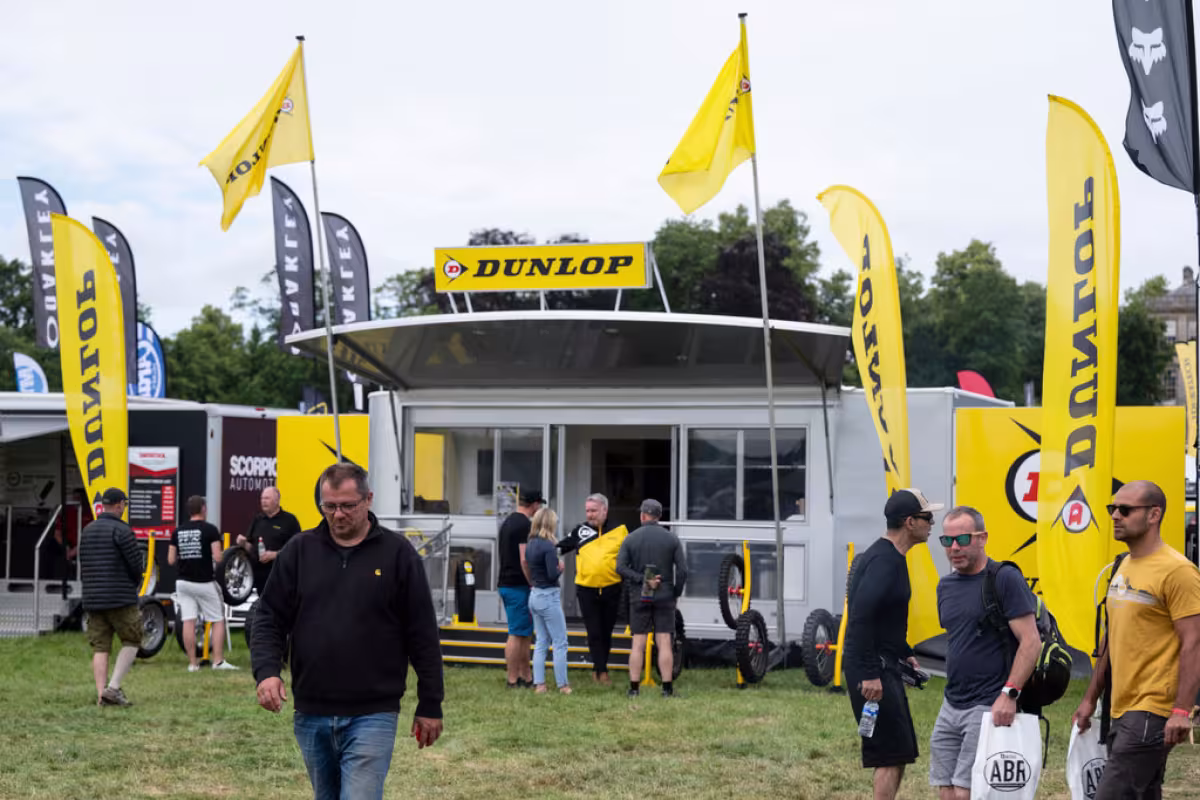 Dunlop Brings Enhanced Tire Fitting and Test Ride Experience to ABR Festival 2025