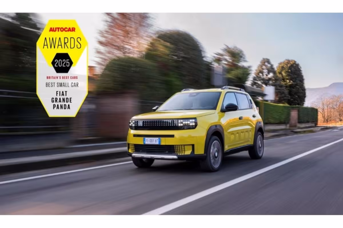 Fiat Grande Panda Wins ‘Best Small Car’ at the 2025 Autocar Awards