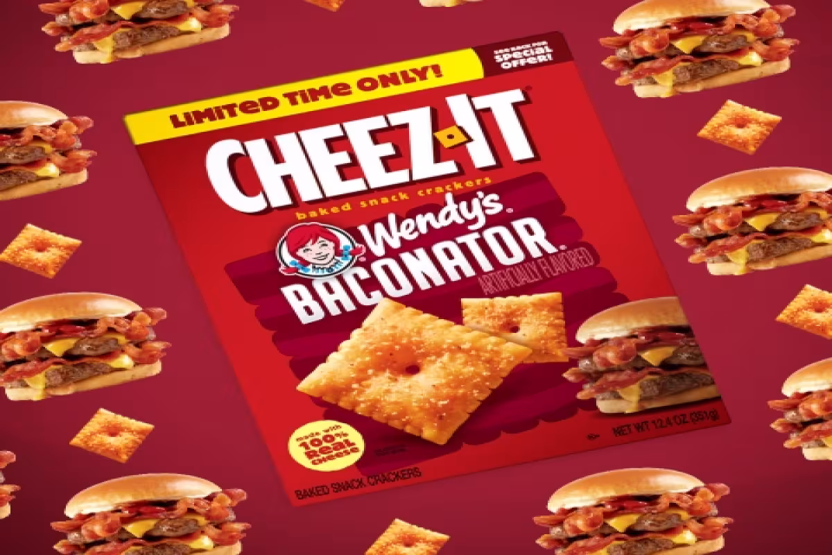 Cheez-It® and Wendy's® Join Forces for Bold Baconator® Crackers This Summer