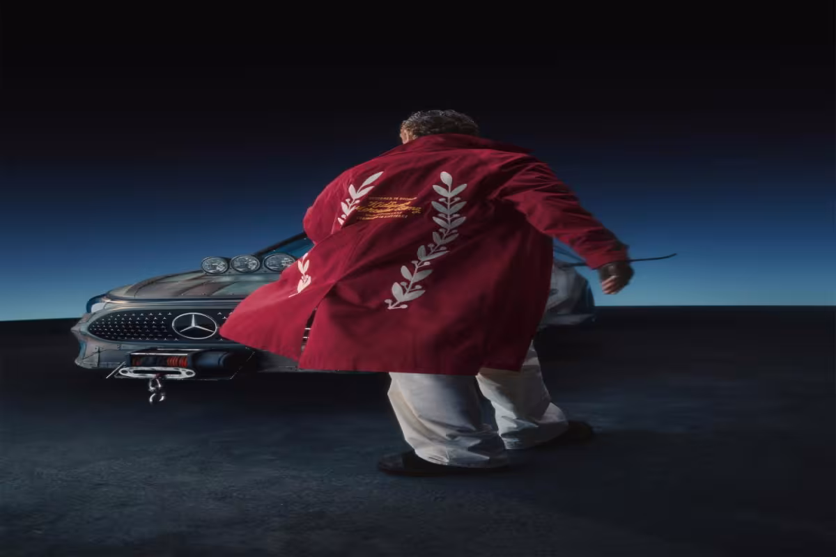 KidSuper Turns the Mercedes-Benz CLA into a Superhero Icon at Paris Fashion Week