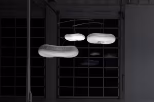 molo's urchin softlight Redefines Lighting with Playful Interaction and Shape-Shifting Design