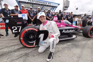 Kirkwood Captures Nashville Pole for Honda; Palou to Start Last in INDYCAR Finale