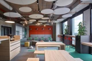 Ecophon Acoustic Ceiling Panels Enhance Room Acoustics