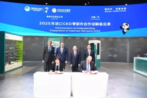 FAW Group and Audi AG Partner to Expand Production of Electric Vehicles in China