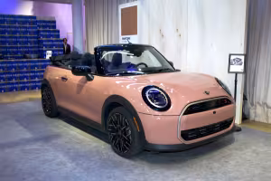MINI Celebrates Pantone Color of the Year 2025 with a Mocha Mousse-Inspired Convertible