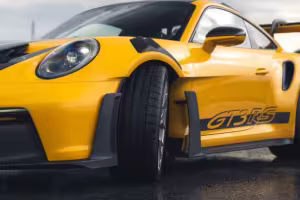Porsche and Michelin Develop Wet Tire for 911 GT3 RS