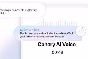 Canary Technologies Revolutionizes Hotel Guest Communication with End-to-End AI Voice Platform