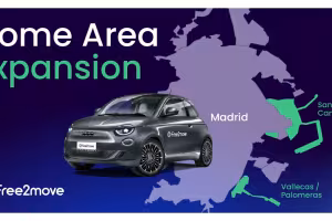 ove, a global mobility provider, has announced the expansion of its car sharing home area in Madrid, responding to growing demand from users across the city. Effective immediately, new zones in Palomeras Vallecas and San Blas-Canillejas are accessible with one of the 700 electric vehicles in Free2move’s Madrid free-floating fleet. This expansion represents another step forward in the company’s mission to revolutionize urban mobility and adapt to the evolving needs of city 