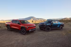 Chevy Silverado EV ZR2 Off-Road Race Truck Concept Tackles the Mint 400