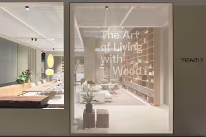 A Masterpiece in Wood: TEAM 7 Wows at Salone del Mobile 2025