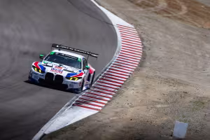 BMW M Hybrid V8 Thrills at Laguna Seca with Pole and Podium Performance