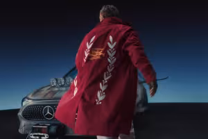 KidSuper Turns the Mercedes-Benz CLA into a Superhero Icon at Paris Fashion Week