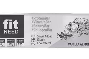 FitNEED Vanilla Almond Beauty Protein Bar