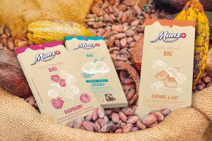 New Munz Swiss Organic line of organic bars