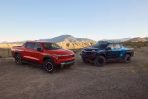 Chevy Silverado EV ZR2 Off-Road Race Truck Concept Tackles the Mint 400