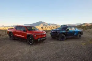 Chevy Silverado EV ZR2 Off-Road Race Truck Concept Tackles the Mint 400