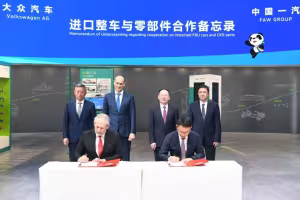 FAW Group and Volkswagen AG Partner to Enhance Automotive Offerings in China