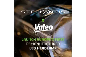 Stellantis and Valeo Launch Europe’s First Remanufactured LED Headlamp and Display Screen, Driving Forward Sustainable Mobility