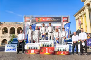 Lancia Electrifies Verona with Two Podiums and a Show-Stopping Rally Debut