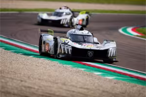 Team Peugeot TotalEnergies Pushes Through Adversity for a Top-10 Finish at 6 Hours of Imola