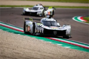 Team Peugeot TotalEnergies Pushes Through Adversity for a Top-10 Finish at 6 Hours of Imola